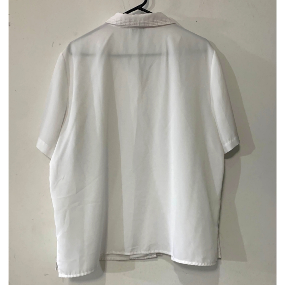 Apparenza sz 1X White Button Down Dress Shirt - Picture 2 of 3